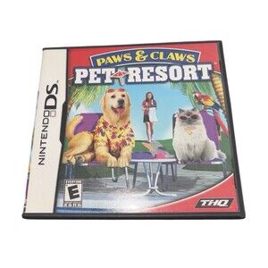 Paws and Claws Pet Resort Nintendo DS Game With Case & Manual 2007